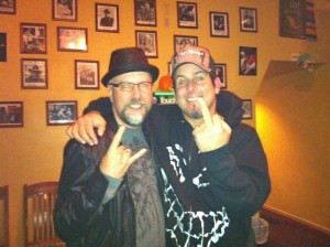 Michael Brandvold with Comedian Craig Gass Michael Brandvold with Comedian Craig Gass