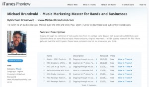 Michael Brandvold Podcast on iTunes