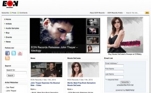 EON Records website