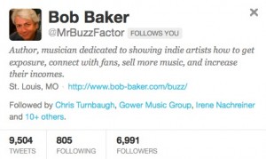 Bob Baker Twitter