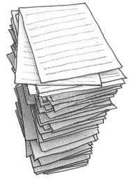 Stack of papers