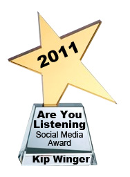 Are You Listening Social Media Award