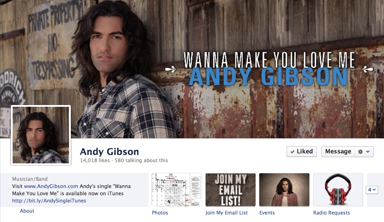 New Facebook Timeline Page
