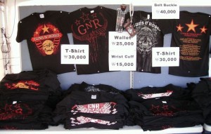Tour Merchandise