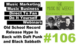 Old School Record Release Hype is Back with Daft Punk and Black Sabbath