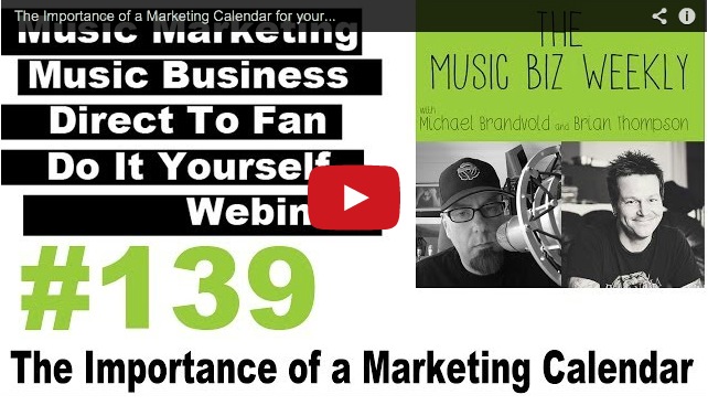 The Importance of a Marketing Calendar for your Music Marketing Efforts