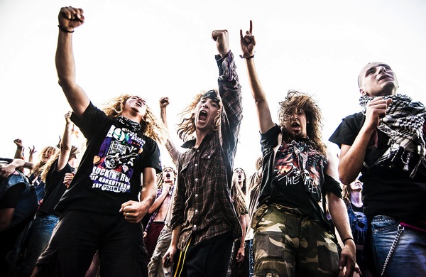 Woodstock 2013 metal music fans